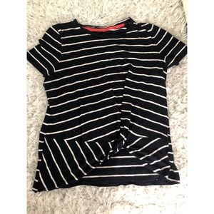 Banana Republic Striped T-Shirt - Size Small